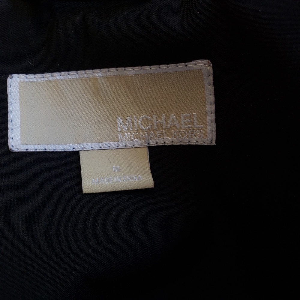 SOLD | MICHAEL KORS Black Rain Coat - Picture 5 of 6